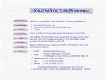 Tablet Screenshot of jonathanturner.com
